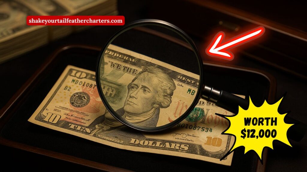 $10 Bill With Unique Error Just Sold For $12,000 – Could Yours Be Next?