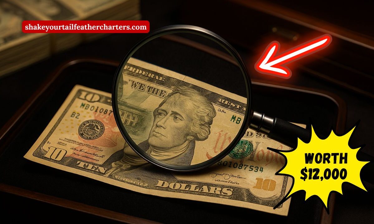 $10 Bill With Unique Error Just Sold For $12,000 – Could Yours Be Next?