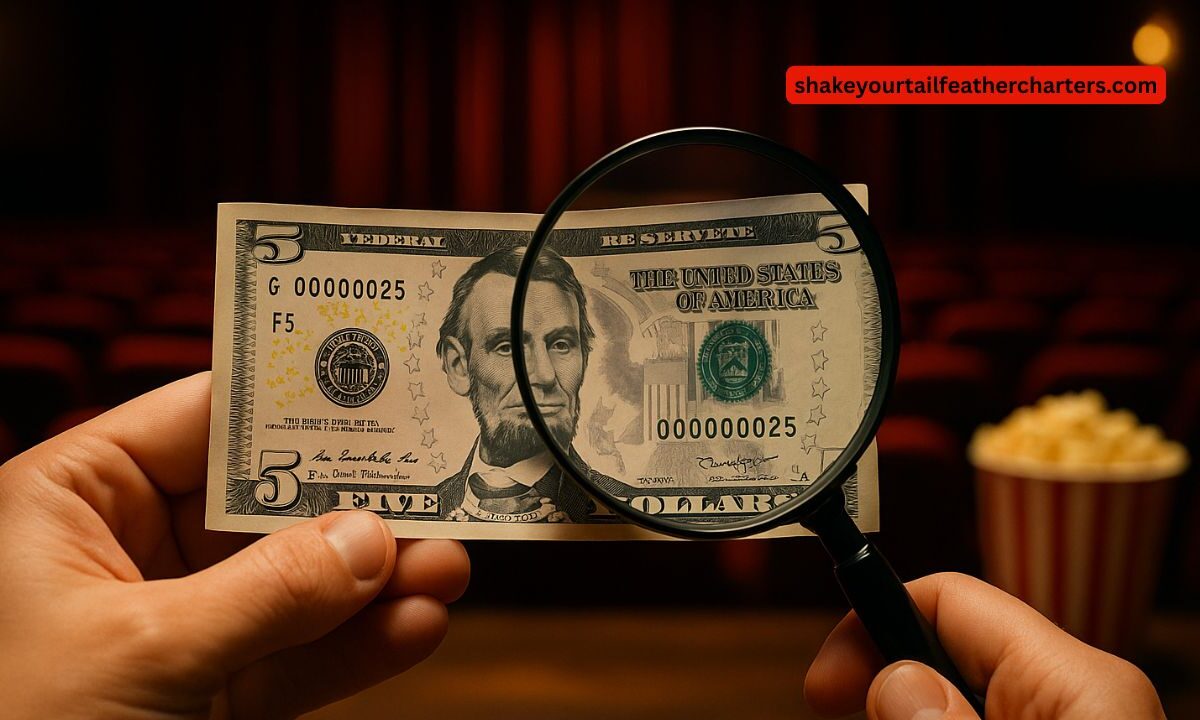 Hidden Fortune? $5 Bill With Rare Serial Numbers Discovered In Theater
