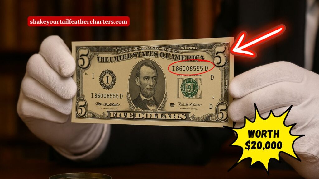 This Rare $5 Bill With A Serial Number Error Could Be Worth $20,000